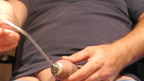 Handtralla, deep sounding, bdsm sounding