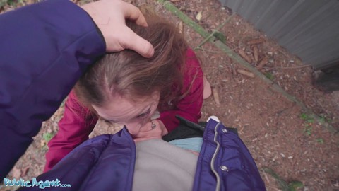 Public, real, blowjob