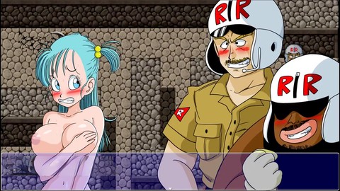 Dragon ball hentai, bulma adventure, rump