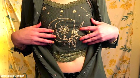 Entspannende gegenseitige Masturbation ASMR mit der Soldatenfrau Virtuousgirl, die dir eine private Video-Nachricht sendet