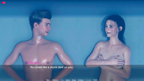 Feet licking, boobs sucking, finger licking