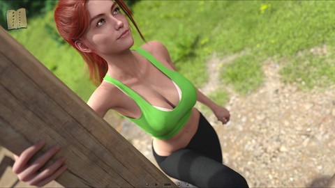 Brunette big tits, hot brunette, visual novel