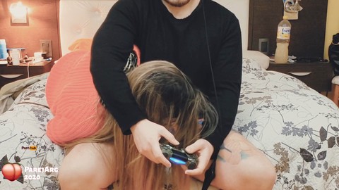 Blowjob beim Gaming