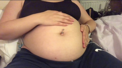 bbw bauch ausgestopft