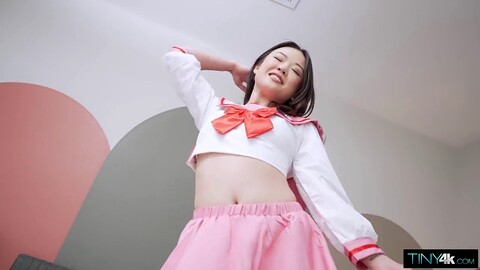 Asian blowjobs, asian girl, cock-squeezing